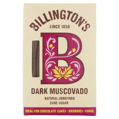 Unrefined cane sugar DARK MUSCOVADO ,,BILLINGTON‘S“, 500 g